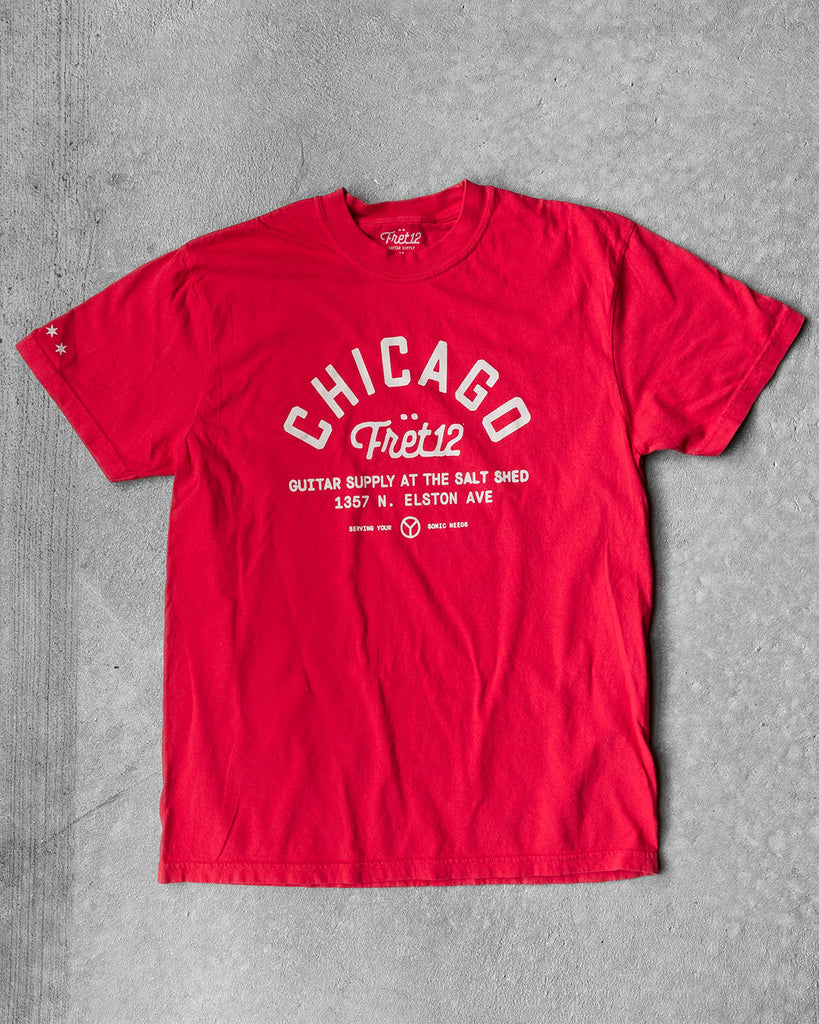 GUITAR SUPPLY AT THE SALT SHED TEE - RED