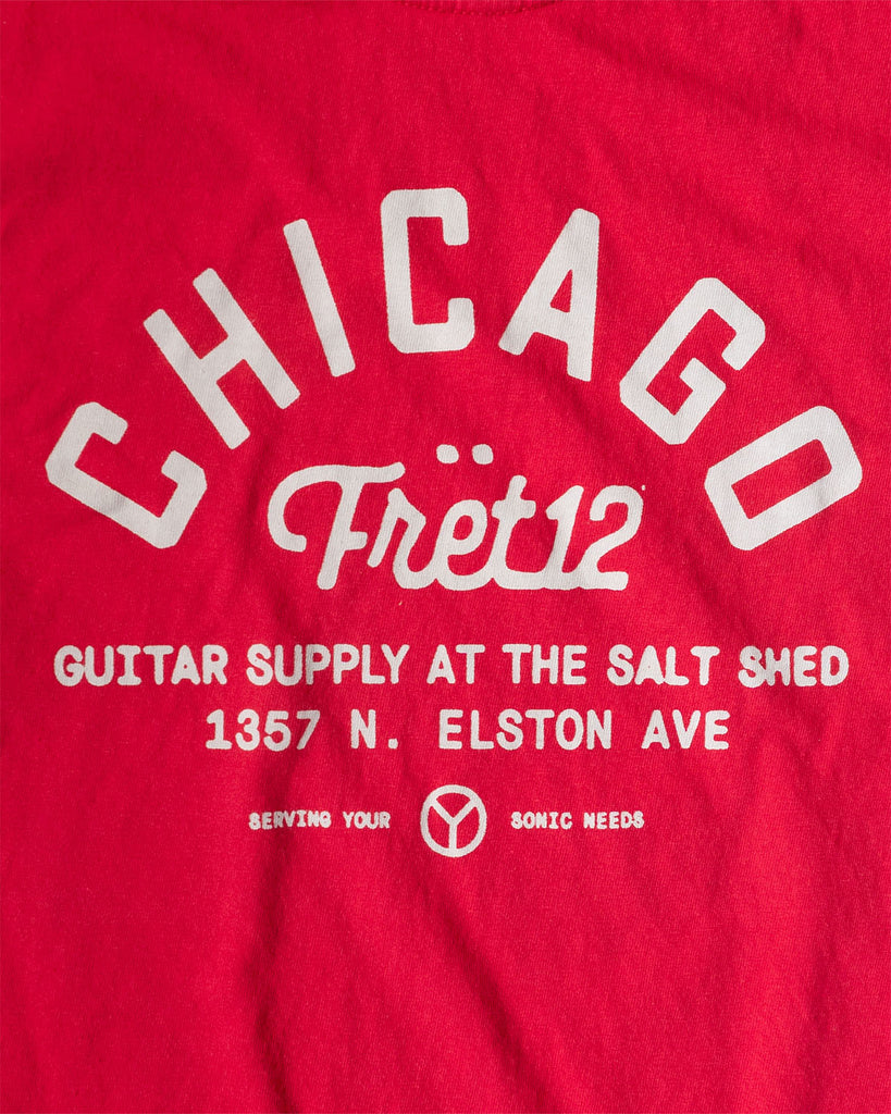 GUITAR SUPPLY AT THE SALT SHED TEE - RED